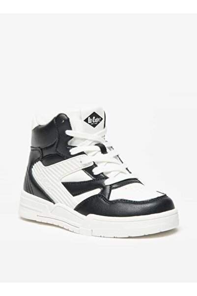 Lee Cooper Boys' Panelled Lace-Up High Top Sneakers