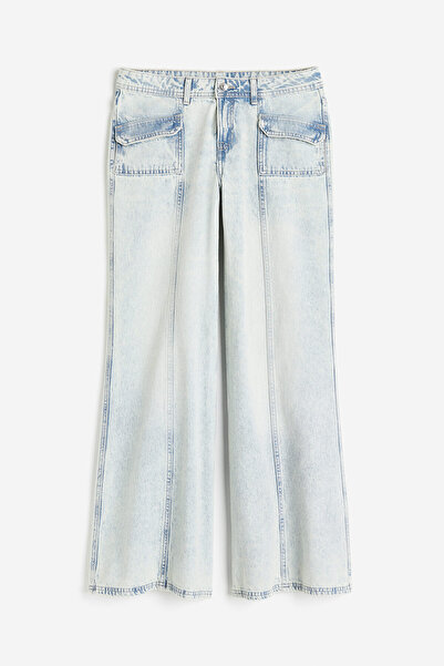 H&M Wide Regular Jeans