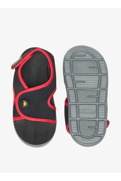 Kappa Boys' Logo Detail Sandals with Back Strap Closure