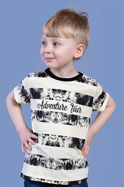 Toontoy Αγόρι με ρίγες μπλουζάκι