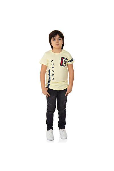 Toontoy Băiat tricou Strong cu imprimeu