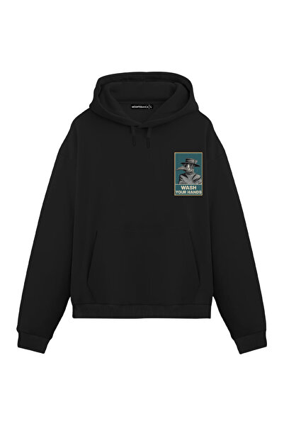 Mounte Bianca Унісекс «Вимий руки» — звичайна худі