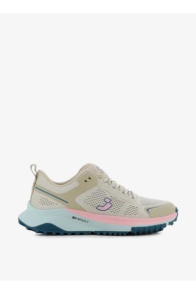SJ Women's Textured Lace-Up Low Ankle Sneakers