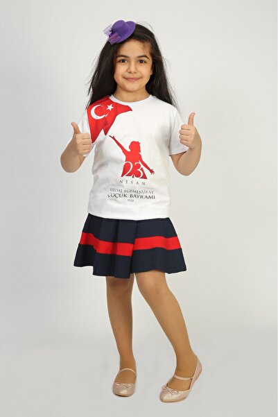 Toontoy 23 April Tricou imprimat unisex pentru copii