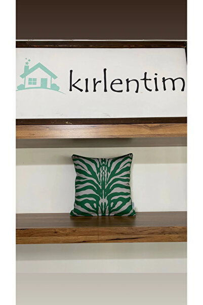 KIRLENTİM HUSĂ PENTRU PERNE COMBINATĂ VERDE GRI