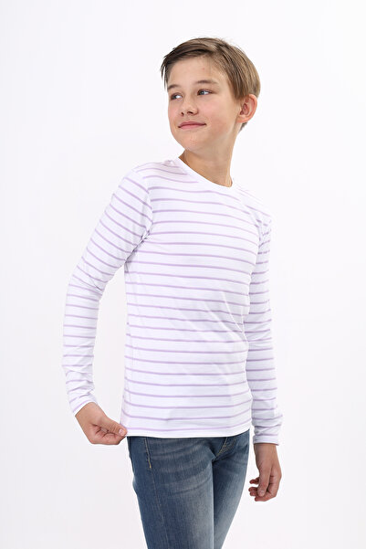 Toontoy Παιδικό μπλουζάκι με ρίγες Unisex