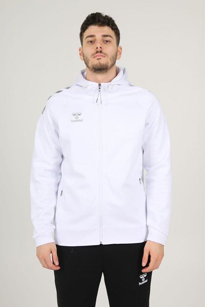 hummel Λευκό βαμβακερό φούτερ Armin Pro