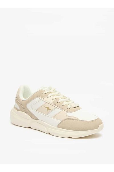 Kangaroos Men's Panelled Sports Shoes with Lace-Up Closure