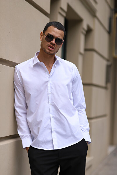 PASSERO Slim fit Dacron košulja