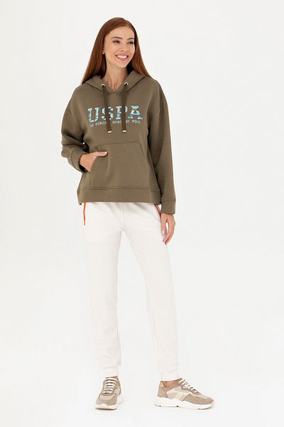 U.S. Polo Assn. Γυναικείο Πέτρινο Φούτερ 50272936-vr049