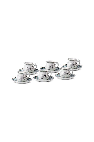 Karaca Nepal 6 Person Coffee Cup 80 ml