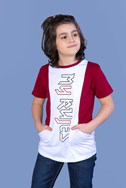 Toontoy Băiatul meu tricou Mărele mele reguli cu imprimeu