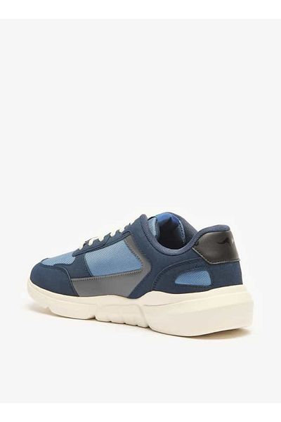 Kangaroos Men's Panelled Sports Shoes with Lace-Up Closure