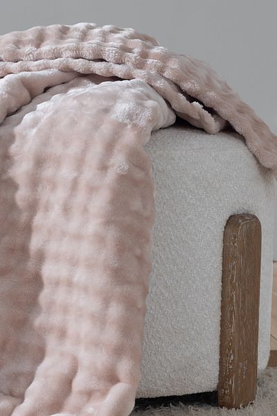 Yataş Blera Wellsoft Tv Blanket 140X190 cm - Powder