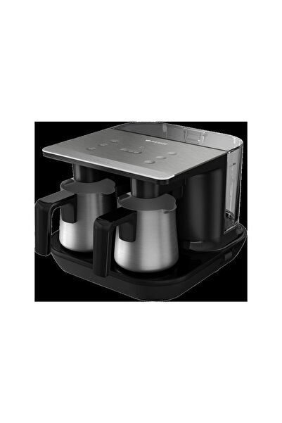 Arçelik Telve Gri Ikili Türk Kahve Makinesi  1100 Watt Cook Sense Teknolojisi (Pişmeyi Algılama)