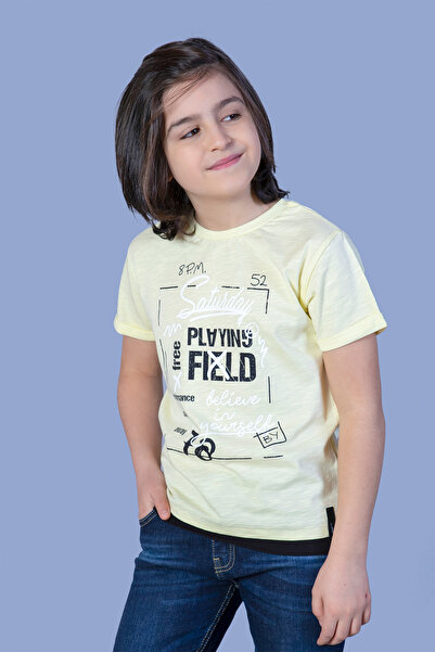 Toontoy الصبي - تي شيرت مزين بتنورة