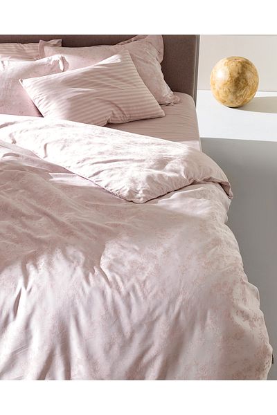 Madame Coco Eze King Size Jacquard Satin Duvet Cover Set