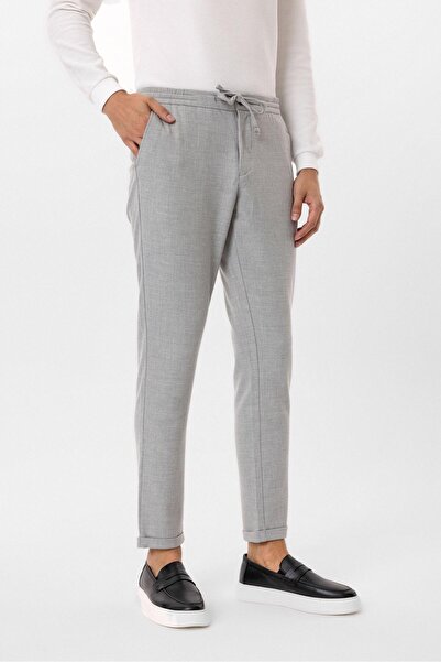 SÜVARİ Slim Kalıp Armürlü Jogger Pantolon