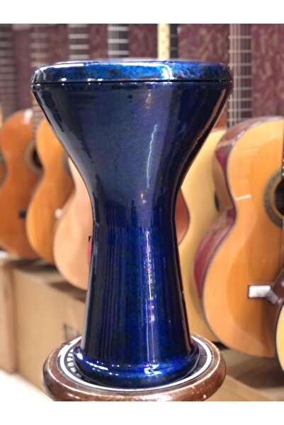 Vatan DÖKÜM KIRÇILLI BOYALI DARBUKA - MAVİ KOD 3022M