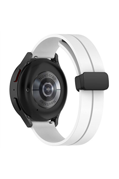 NovStrap Huawei Watch Gt6/Gt5/Gt4/Gt3/Gt2 46mm Pro/Se ile Uyumlu Kordon Silik...