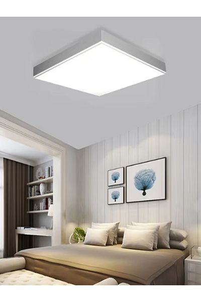 Gökyüzü Panel 60X60 Led Panel, Surface Mounted, 60 Watt, Led Luminaire, Self-Case, 6400 K, White Light, Ceiling Model