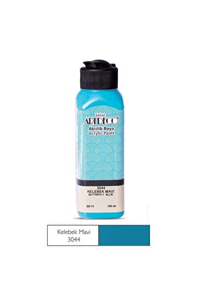 Artdeco Akrilik Boya 140 Ml. Kelebek Mavi Lv-y-070r-3044