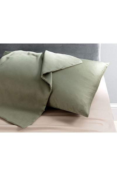 Madame Coco Ciel Satin - Set of 2 Pillowcases