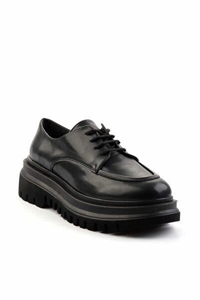 Bambi Siyah  Kadın Loafer Ayakkabı K01386030309