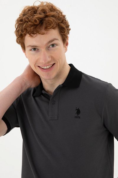 U.S. Polo Assn. Ανδρικό μπλουζάκι Anthracite Basic 50284638 -vr006
