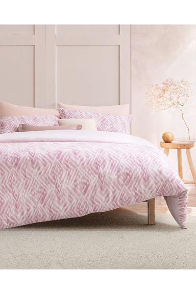 Madame Coco Σετ Παπλωματοθήκη Darcia King Size 100% Cotton Ranforce Printed - Πούδρα