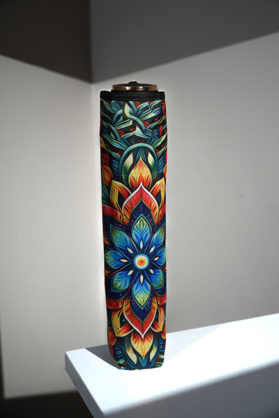 Love Bundles Mandala Desenli 8 Telli Manuel Rüzgara Dayanıklı Şemsiye | Dekor...