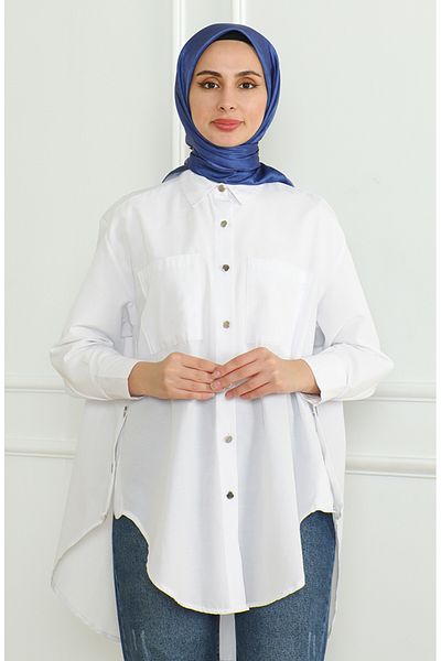 sefamerve Κασκόλ Karaca Crystal 81053-12 Navy Blue