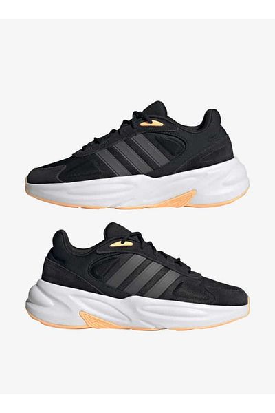 adidas Men's Textured Walking Shoes with Lace-Up Closure