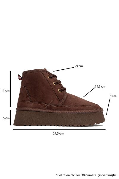 LuviShoes Dámské sportovní boty Ovela Brown Semiš se silnou podrážkou