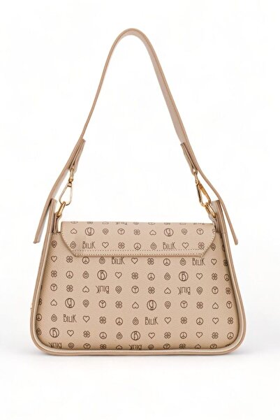 Bilik Deri Монограма Відкрита Візон Жіноча Сумка через Плече RİV 122-MN