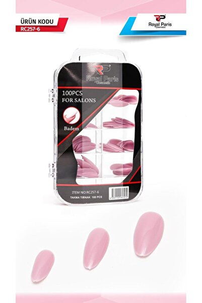 RP Royal Paris Cosmetic Royal Paris 100 adet badem takma tırnak