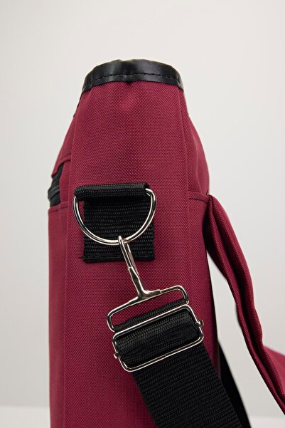 Tudors Claret Red Unisex Shoulder Bag - Adjustable Cross Strap
