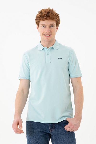 U.S. Polo Assn. Ανδρικό μπλουζάκι Water Green Basic 50284641-VR083