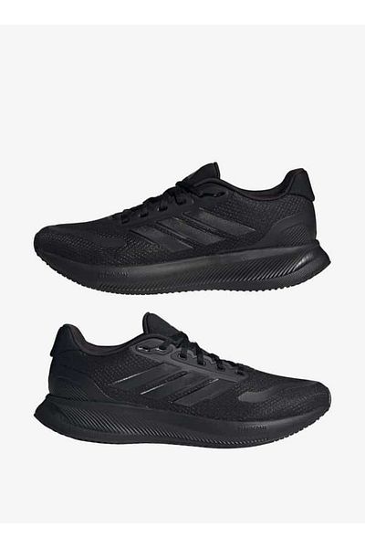 adidas Men's Textured Running Shoes with Lace-Up Closure - Runfalcon 5