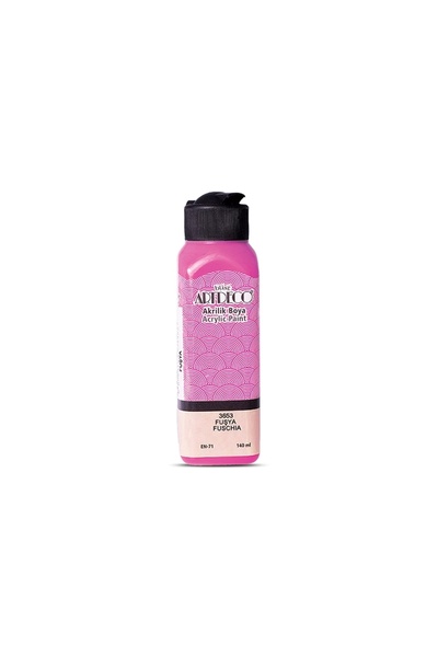 Artdeco Akrilik Boya 140 ml. Fuşya