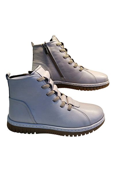 VOOG 23662 Women's Leather Casual Comfort Boots
