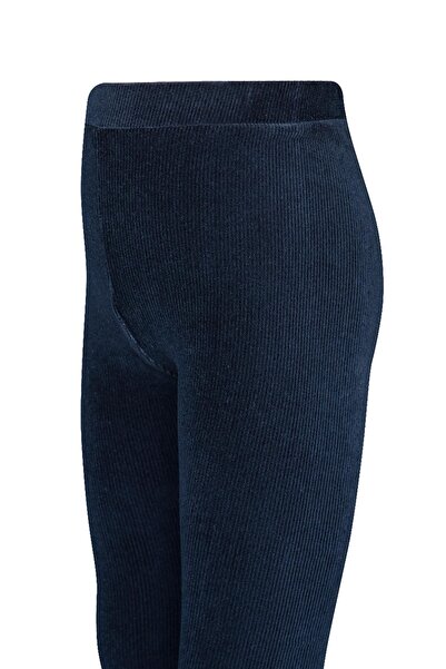 LOVETTI Light Navy Blue Girl's Corduroy Tights
