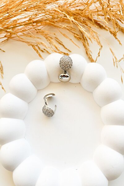 Pretty Zirkon Taşlı Top Küpe