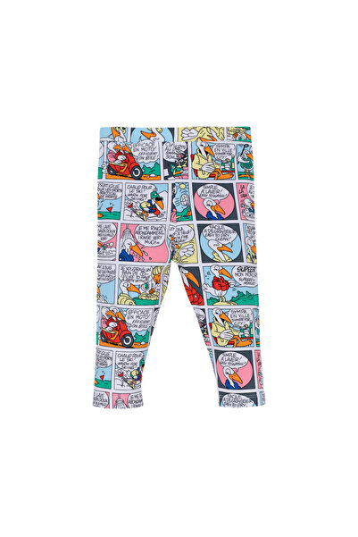 LOVETTI Cartoon Network Girl's Patterned Knee Length Leggings Capri