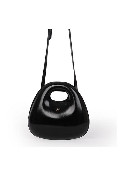 Matmazel Splendoris Black Women's Hand and Shoulder Bag
