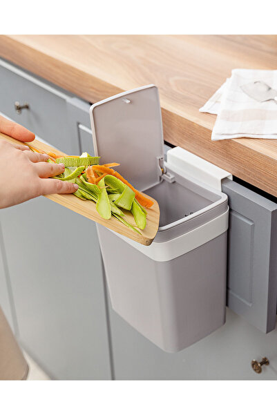 Madame Coco Olivier Switch Askılı Çöp Kutusu 4lt