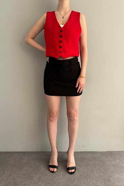 lizge giyim CLASSIC BUTTONED VEST