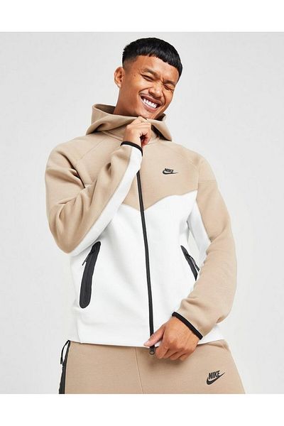 Nike Sportswear Tech Fleece Men's White Casual Style Sweatshirt