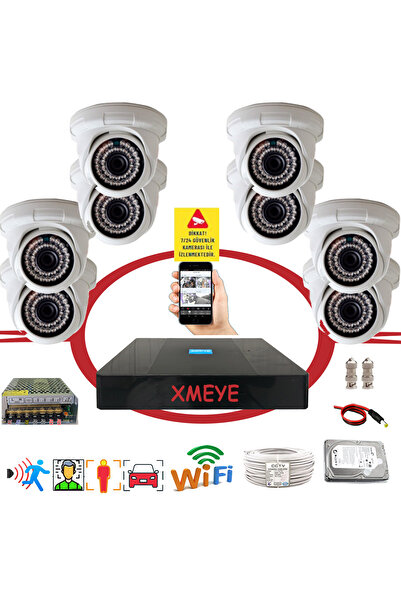 BİSES 8' Li Yapay Zeka Destekli Araç,yüz,insan Ve Hareket Algılayan 5 Mp Lens...