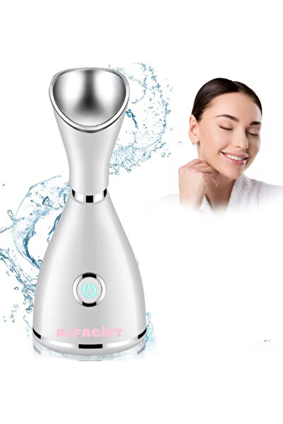 ALFAGİFT Nano Iyonik Yüz Buhar Makinesi Yüz Temizleme Cihazı- Gözenek Açıcı, ...